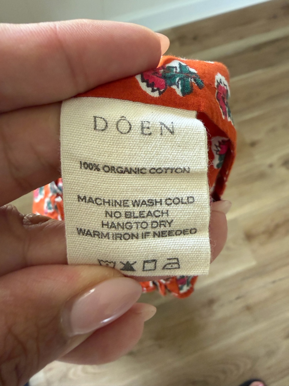Doen Estee Dress In Calico Blooms - Picture 14 of 14